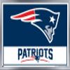 NFL New England Patriots - Logo 21 Wall Poster, 22.4L" x 14.7W", Silver Framed Version view 1
