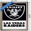 NFL Las Vegas Raiders - Logo 21 Wall Poster, 34L" x 22.4W", Bronze Framed Version view 3