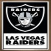 NFL Las Vegas Raiders - Logo 21 Wall Poster, 22.4L" x 14.7W", Bronze Framed Version view 1