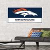 NFL Denver Broncos - Logo 21 Wall Poster, 34L x 22.4W, Premium Poster & Mount Bundle view 2
