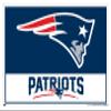NFL New England Patriots - Logo 21 Wall Poster, 22.4L" x 14.7W", White Framed Version view 1