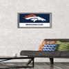 NFL Denver Broncos - Logo 21 Wall Poster, 22.4L x 14.7W, Barnwood Framed Version view 2