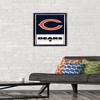 NFL Chicago Bears - Logo 21 Wall Poster, 22.4L" x 14.7W", Black Framed Version view 2