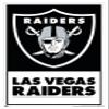 NFL Las Vegas Raiders - Logo 21 Wall Poster, 22.4L" x 14.7W", White Framed Version view 1