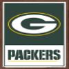 NFL Green Bay Packers - Logo 21 Wall Poster, 22.4L" x 14.7W", Mahogany Framed Version view 1