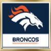 NFL Denver Broncos - Logo 21 Wall Poster, 34L x 22.4W, Gold Framed Version view 1