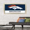 NFL Denver Broncos - Logo 21 Wall Poster, 34L x 22.4W, Gold Framed Version view 2