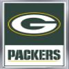 NFL Green Bay Packers - Logo 21 Wall Poster, 22.4L" x 14.7W", Silver Framed Version view 1