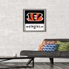 NFL Cincinnati Bengals - Logo 21 Wall Poster, 22.4L" x 14.7W", Barnwood Framed Version view 2