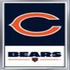 NFL Chicago Bears - Logo 21 Wall Poster, 22.4L" x 14.7W", Silver Framed Version view 1