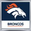 NFL Denver Broncos - Logo 21 Wall Poster, 34L x 22.4W, Silver Framed Version view 1
