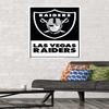 NFL Las Vegas Raiders - Logo 21 Wall Poster, 34L" x 22.4W", Premium Poster & Mount Bundle view 2