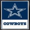 NFL Dallas Cowboys- Logo 21 Wall Poster, 22.4L" x 14.7W", Black Framed Version view 1