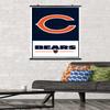 NFL Chicago Bears - Logo 21 Wall Poster, 34L" x 22.4W", Premium Poster & Clip Bundle view 2