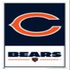 NFL Chicago Bears - Logo 21 Wall Poster, 22.4L" x 14.7W", White Framed Version view 1