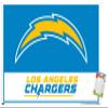 NFL Los Angeles Chargers - Logo 21 Wall Poster, 22.4L" x 14.7W", Premium Poster & Mount Bundle view 1