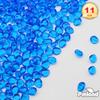 PMLAND 370 Pcs Royal Blue Acrylic Stones, 16 mm Marbles for Vase Decor view 4