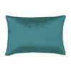 MillowUS Cut Velvet Luxury Glam Cushion Cover Pillowcase Decorative Throw Pillow 20"x20" (14"x20", Maze Peacock) view 3