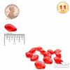 PMLAND 370 Pcs Red Acrylic Stones, 16 mm Marbles for Vase Filler Rocks view 3