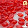 PMLAND 370 Pcs Red Acrylic Stones, 16 mm Marbles for Vase Filler Rocks view 4