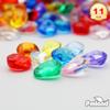 PMLAND 370 Pcs Assorted Acrylic Stones, 16 mm Marbles for Vase Fillers view 2