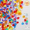 PMLAND 370 Pcs Assorted Acrylic Stones, 16 mm Marbles for Vase Fillers view 4