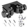 CyclingDeal Road Bike Bicycle Clip Storage Wall Mount Rack - Premium Quality Clip for Outdoor and Indoor - Safe & Secure for Road Hybrid Bikes - Store Bicycles in Garage or Home view 1