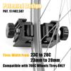 CyclingDeal Road Bike Bicycle Clip Storage Wall Mount Rack - Premium Quality Clip for Outdoor and Indoor - Safe & Secure for Road Hybrid Bikes - Store Bicycles in Garage or Home view 2