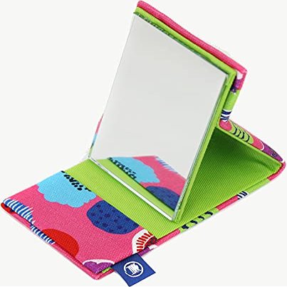 Aono 551117-PK Kitekite Nature Pink, Made in Japan, Mirror, 2.4 x 3.9 inches (6 x 10 cm)