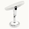 Senko 52411 Rata Stand, Mirror, Height: Approx. 9.6 inches (24.5 cm), White view 2