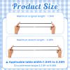 Riakrum Table Bungees Tablecloth Strap Elastic Adjustable Tablecloth Band Bungee Cord to Hold Down Table Cloth Cover for Outdoor Picnic Kitchen Camping Wedding Party(16 Pcs,Normal Size) view 2