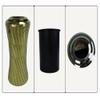 YKHB Stainless Steel Outdoor Dustbins Trash Can Bins Round Hotel Lobby Storage Rubbish Bins Garbage Wheelie Bins Waste (Color : A) view 3