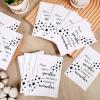 Outus 50 Pieces Memorial Sparkler Cards, No Sparkler - Celebration of Life Decorations Funeral Cards Double Sided for Birthday Anniversary Funeral Memorial Service(White) view 4