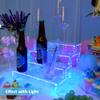 Display Shelf Cake Stand 4 Tier Shelf Cupcake Stand Multifunctional and Durable Acrylic Stand Mounting Hardware Included Ideal for Desserts, Cosmetics, Glassware, Figurines view 4