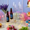 Display Shelf Cake Stand 4 Tier Shelf Cupcake Stand Multifunctional and Durable Acrylic Stand Mounting Hardware Included Ideal for Desserts, Cosmetics, Glassware, Figurines view 4