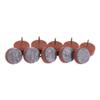 20PCS Round Heavy Duty Felt Furniture Pads, Felt Foot Nail Pad for Chairs/Table/Stools/Drawer/Wardrobe - Hard Wood/Tile Floor Protector 20mm(Brown) view 3