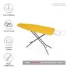 Encasa XO Ironing Board Cover and Pad 49"x18" - 4mm Felt Wide Iron Board Cover with Padding - Heat Resistant, Stain-Safe Dye, Non Slip Elastic Bungee Cord Tightening Iron Table Cover Mango view 2