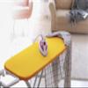 Encasa XO Ironing Board Cover and Pad 49"x18" - 4mm Felt Wide Iron Board Cover with Padding - Heat Resistant, Stain-Safe Dye, Non Slip Elastic Bungee Cord Tightening Iron Table Cover Mango view 3