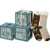 Bank & Socks Set - Saving Up For A Big Vacation view 1