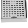 Alvinlite Stainless Steel Drip Tray, Wall Mounted Beer Drip Tray Removable Water Drink Drip Holder Kitchen Utensils view 2