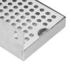 Alvinlite Stainless Steel Drip Tray, Wall Mounted Beer Drip Tray Removable Water Drink Drip Holder Kitchen Utensils view 4
