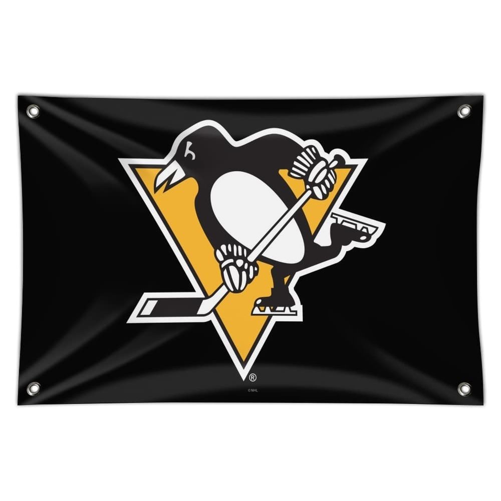 Pittsburgh Penguins Logo Home Business Office Sign