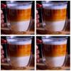 12 Ounce Large Coffee Mugs (Set of 4), Double-Wall Insulated Glass Espresso Mugs (Set of 4) with Handle, Bistro Hot or Cold Coffee, Latte, Cappuccino, Tea, Juice, Beverage cup view 4