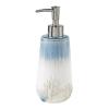 Avanti Linens - Soap Dispenser/Lotion Pump, Guest Bathroom Essentials, Beach Inspired Home Decor (Abstract Coastal Collection) view 1