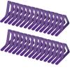 tooloflife Picnic Tablecloth Clips, Stainless Steel Table Cloth Holders Picnic Home Table Cover Clamps for Home Kitchen Picnics Garden Wedding Party Purple 30PCS view 1