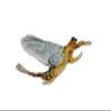 Handcrafted Hand Painted Mayfly Home Office Fridge Locker Magnet Gift for Fishing and Outdoor Enthusiasts - Proudly Made in The United States - SKU AP026MAG view 1