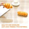 34 Inch Dia Round Clear Dining Room Tablecloth PVC Plastic Table Cover Protector Waterproof Heat Resistant Easy Clean Clear Vinyl Table Pad Mat for Wood Marble Glass Furniture Tabletop 1.5mm Thick view 4