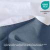 BISELINA French Linen Bed Skirt with Pleated Corner 22-Inch Tailored Drop Natural Flax Cotton Blend Basic Dust Ruffle Soft Cozy Farmhouse Bedding (22" King, Basic Navy Blue) view 2