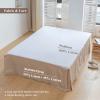 BISELINA French Linen Bed Skirt with Pleated Corner 22-Inch Tailored Drop Natural Flax Cotton Blend Basic Dust Ruffle Soft Cozy Farmhouse Bedding (22" King, Basic Linen) view 3
