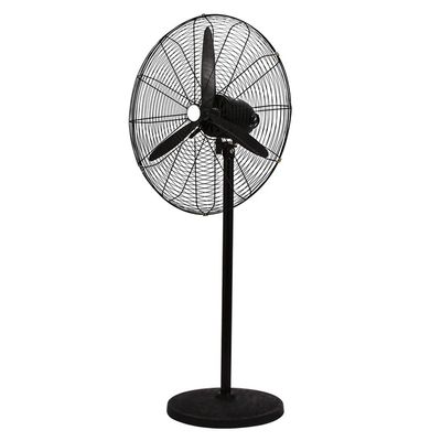 ADASP Pedestal Fan Oscillating Stand Fan Air Circulator Fan Powerful and Quiet with Full Copper Motor, 3 Speed, for Home and Office (Black)